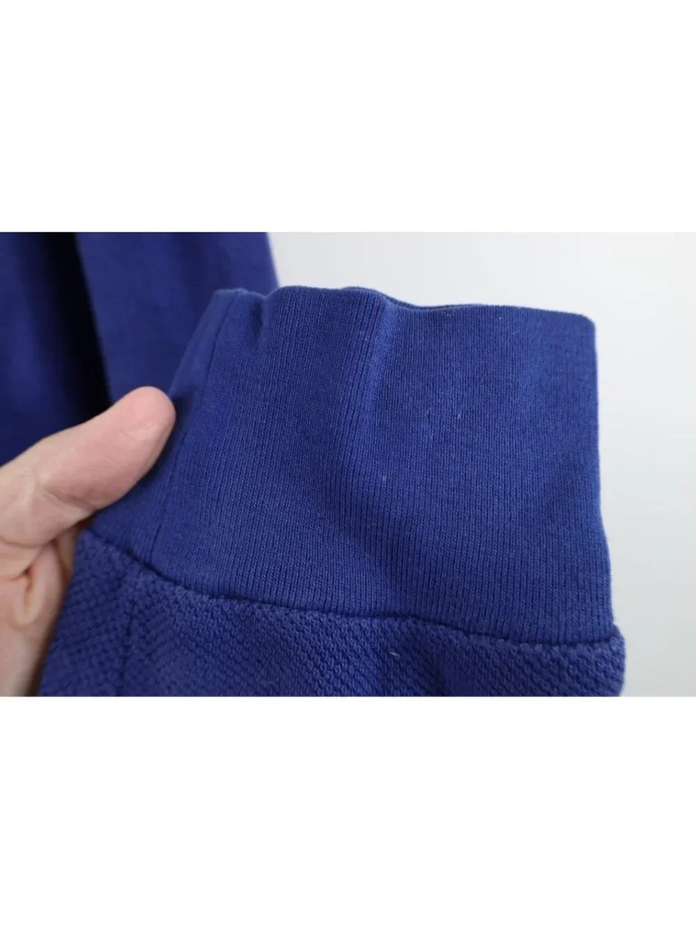 Vintage 90s Ralph Lauren Mens XL Color Block Thermal Knit Long Sleeve Rugby Polo